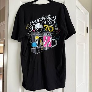 Serendipity 3 Iconic New York City restaurant 70th Anniversary Tshirt size Large